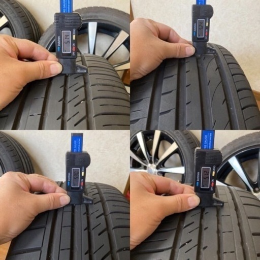 215/45R17 KINFOREST KF550  DIANELLA 17インチ　7Ｊ　PCD100 5穴　オフ48 アルミタイヤセ