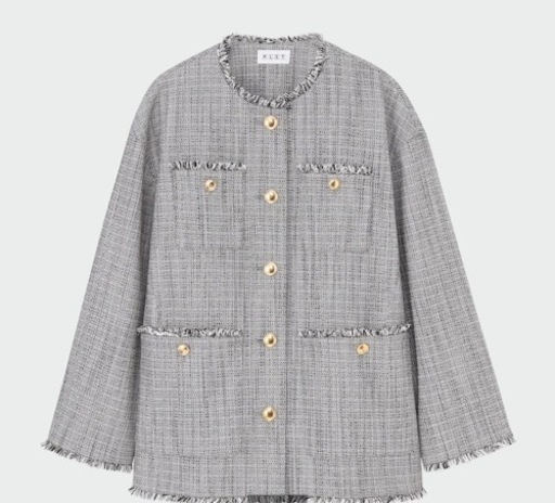 ⑨【新品･未使用】セレモニーにもカジュアルにもOK ツイード　ジャケット