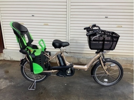 334  ブリヂストン新機種電動アシスト自転車angejeno20インチゴールドアルミ
