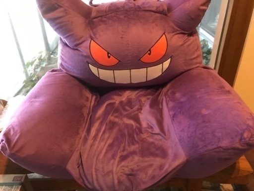 ポケモン　ゲームフリーク　ゲンガー　大型　ビーズソファ　椅子