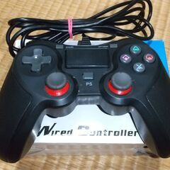 社外品 PS4有線コントローラーの画像