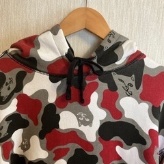 リップンディップ ripndip Red パーカー サイズSの画像
