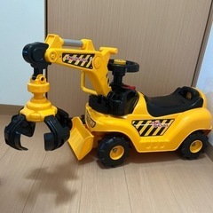 キングショベル　ショベルカー　遊具　男の子　おもちゃ　乗用玩具の画像