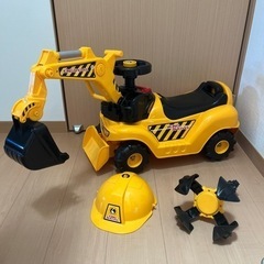 キングショベル　ショベルカー　遊具　男の子　おもちゃ　乗用玩具