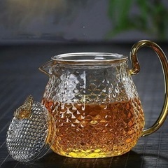 ティーポット 急須 耐熱ガラス 600ml 茶ポット 