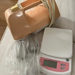 ハンドミキサーとスケール