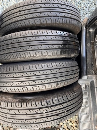27、28日限定。ジムニー 4×4 Engineering 4X4エンジニアリングPCD139.7 16インチ 5.5J +22 175/80R16ダンロップ 夏タイヤ