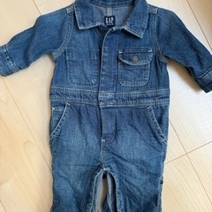 GAP デニム　ロンパース