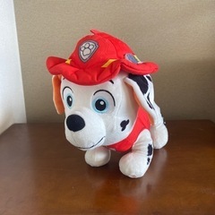 パウパトロール　マーシャルぬいぐるみの画像