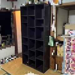 【3/13AMまでの受渡し希望】※値下げしました！ディスプレイラック　大容量シェルフの画像