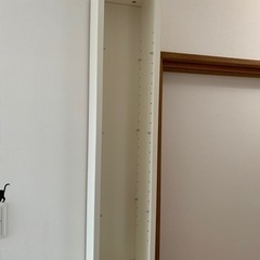 棚　隙間　白　IKEA GNEDBY グネドビー シェルフユニット, ホワイト, 202 cmの画像