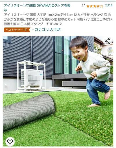 人工芝 アイリス大山
