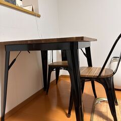 NOCE ダイニングテーブル、椅子2個セットの画像