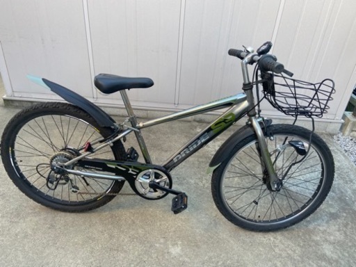 24インチ　子供用マウンテンバイク 防犯登録出来ます。