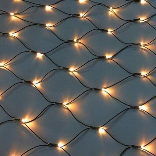 ②新品【3個セットでお得】イルミネーション ネット 2m x 1m 176球