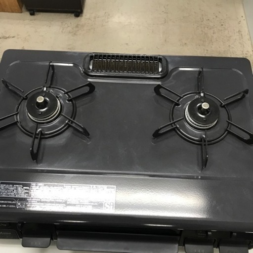 K2402-885 Paloma ガスコンロ LPガス用 PA-S54B-R 2023年製 動作確認済み 取説なし 汚れあり 中古