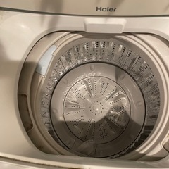 洗濯機　Haierの画像