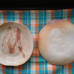 陶器のお皿5枚の画像