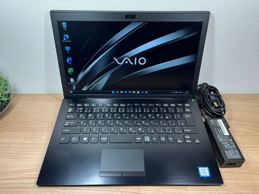 美品＞0254 ノートパソコン VAIO  VJPG  i5/8GB/SSD 256GB/Office付け Win11 第8世代　軽量