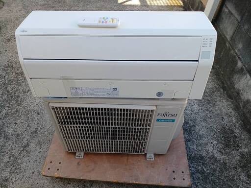 富士通 冷暖房ルームエアコン AS-C28K-W ノクリア 畳数目安８畳 2.8kW