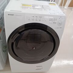 ★ジモティ割あり★ SHARP ドラム洗濯機 ES-S7G-WR ７Kg ２２年製 動作確認／クリーニング済み TC1800