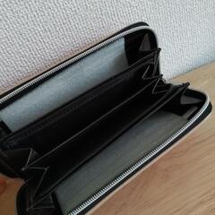 【購入者様決定】ピンクの長財布 小銭 カードスペース有の画像