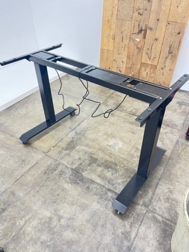 FLEXISPOT スタンディングデスク 電動式昇降デスク EJ2 (足(黒), 天板なし)