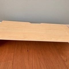 【直接引き取り限定】パソコン モニター台 机上ラック キーボード収納の画像
