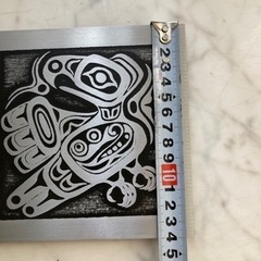 値下　保管品　ヴィンテージ オーチャード スタジオ アルミニウム アート タイルの画像