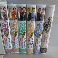 VHS やすしきよし爆笑王　漫才ベストコレクション ６巻セット １本再生不能の画像