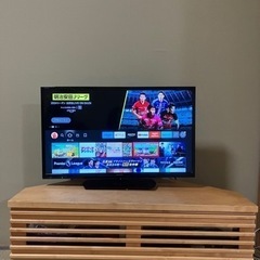 SHARP AQUOS 32型とテレビ台セット