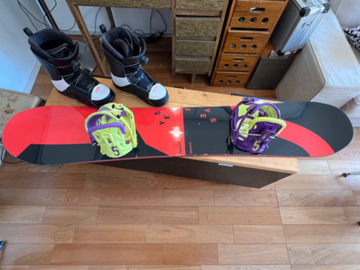 スノボーセット　板とブーツ