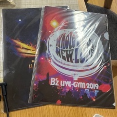 B'z   未使用　クリアファイル　2種