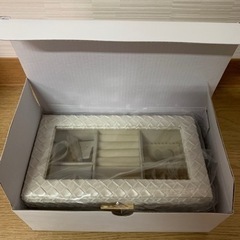 新品★ジュエリーボックス★鍵付き★ロック付き★宝石の画像