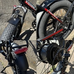 Vigobik 折り畳み電動自転車｜最大走行距離100km極太タイヤ 20