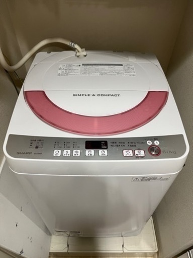 SHARP 洗濯機　ES-GE60R