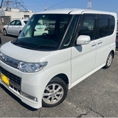 タントカスタムXリミテッド！社外LEDテールランプ！車検ロングで...