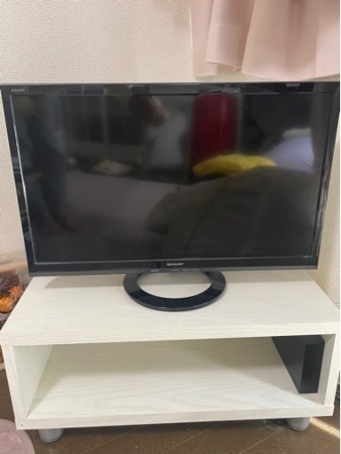 SHARPテレビ(録画機能付き) ／テレビ台