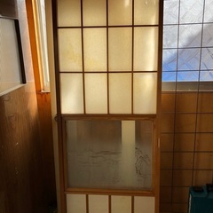 障子戸（ガラス入り）