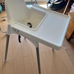 【お値下げしました！】IKEAハイチェア◇子供、ベビー食事イスの画像
