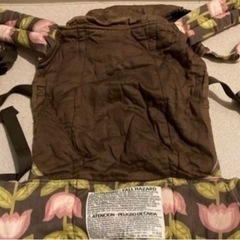 オーガニック花柄エルゴ　インサート付きの画像