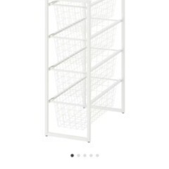 イケア　IKEA JONAXEL ヨナクセル 収納コンビネーション, ホワイト, 25x51x70 cmの画像