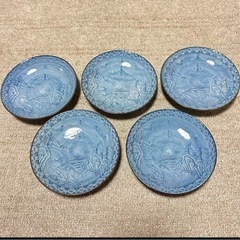 値下げ　新品未使用　肥前哲三郎窯　有田焼　小皿5枚　器5枚セットの画像