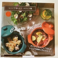 未使用2点セット　レンジ時短調理器