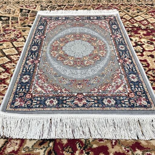  【販売済】 ②【再入荷激安】??トルコ製 100%竹製シルク キリム 絨毯 シルク