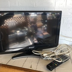 シャープ　テレビ　AQUOS LC-20E7 ブラック