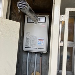 市営住宅浴槽給湯器、キッチン給湯器、の画像