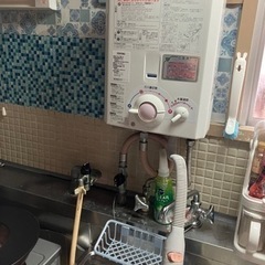 市営住宅浴槽給湯器、キッチン給湯器、の画像