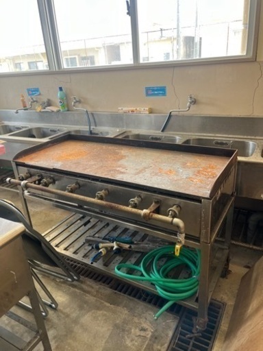 業務用鉄板焼き機(ガス)