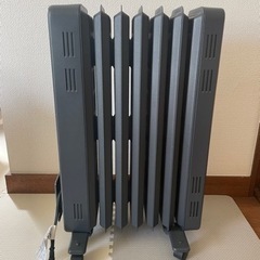 家電 季節、空調家電 オイルヒーターの画像